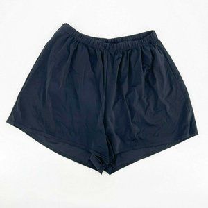 Beach Belle 20W Womens Black Swim Bottoms Shorts
